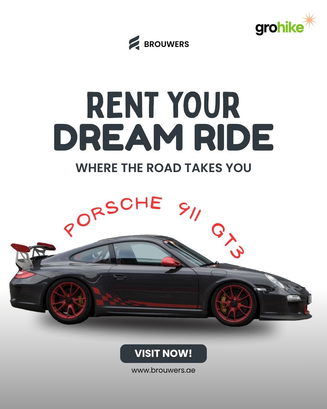Porsche promotional creative